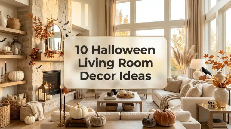 10 Halloween Living Room Decor Ideas