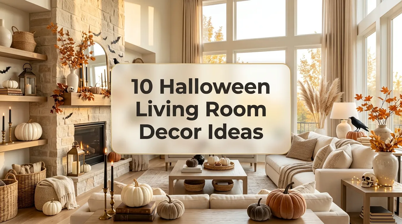 10 Halloween Living Room Decor Ideas
