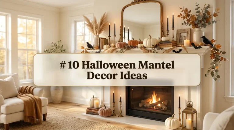 10 Halloween Mantel Decor Ideas
