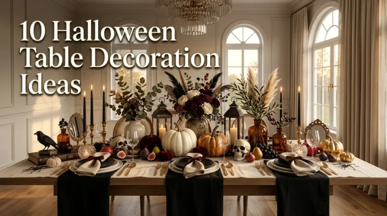 10 Halloween Table Decorations Ideas