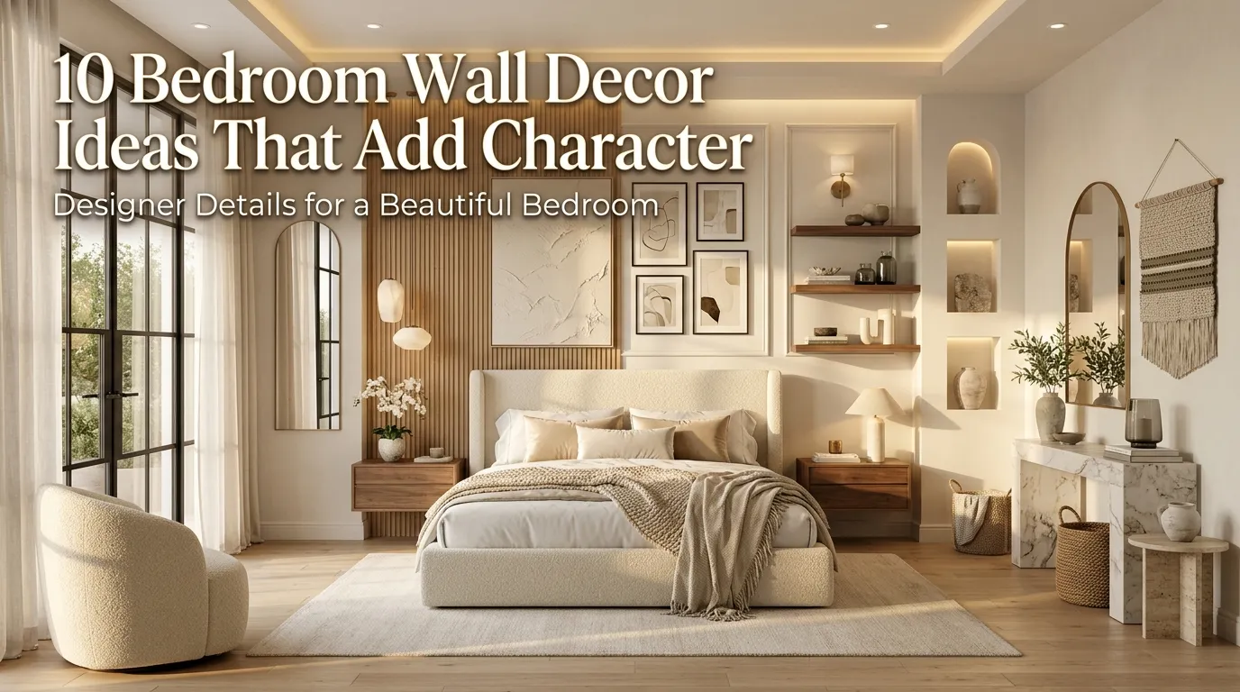 10 Bedroom Wall Decor Ideas That Add Character