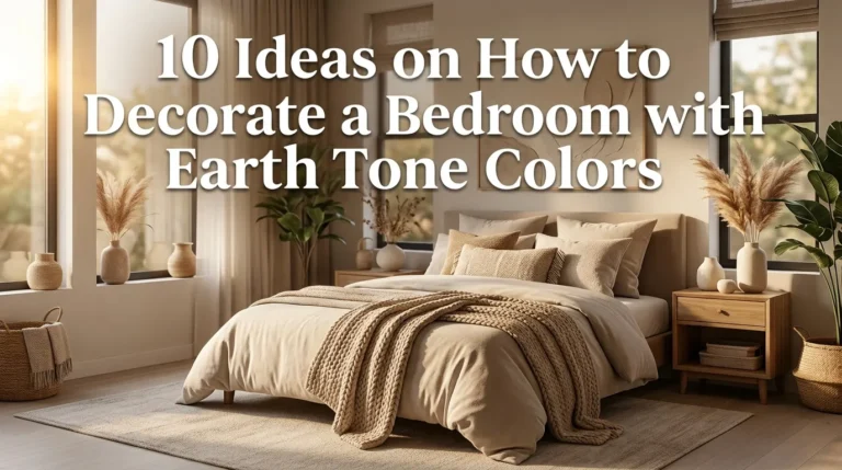 10 Ideas on How to Decorate a Bedroom with Earth Tone Colors
