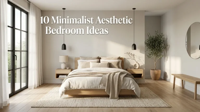 10 Minimalist Aesthetic Bedroom Ideas