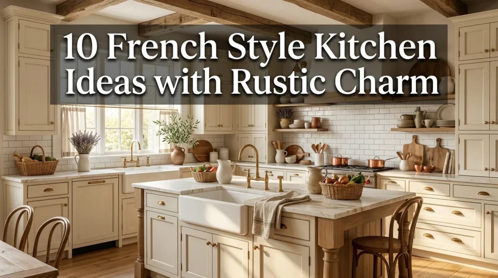 10 French Style Kitchen Ideas with Rustic Charm