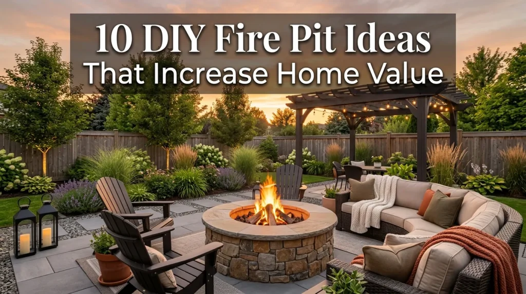 10 DIY Fire Pit Ideas That Increase Home Value