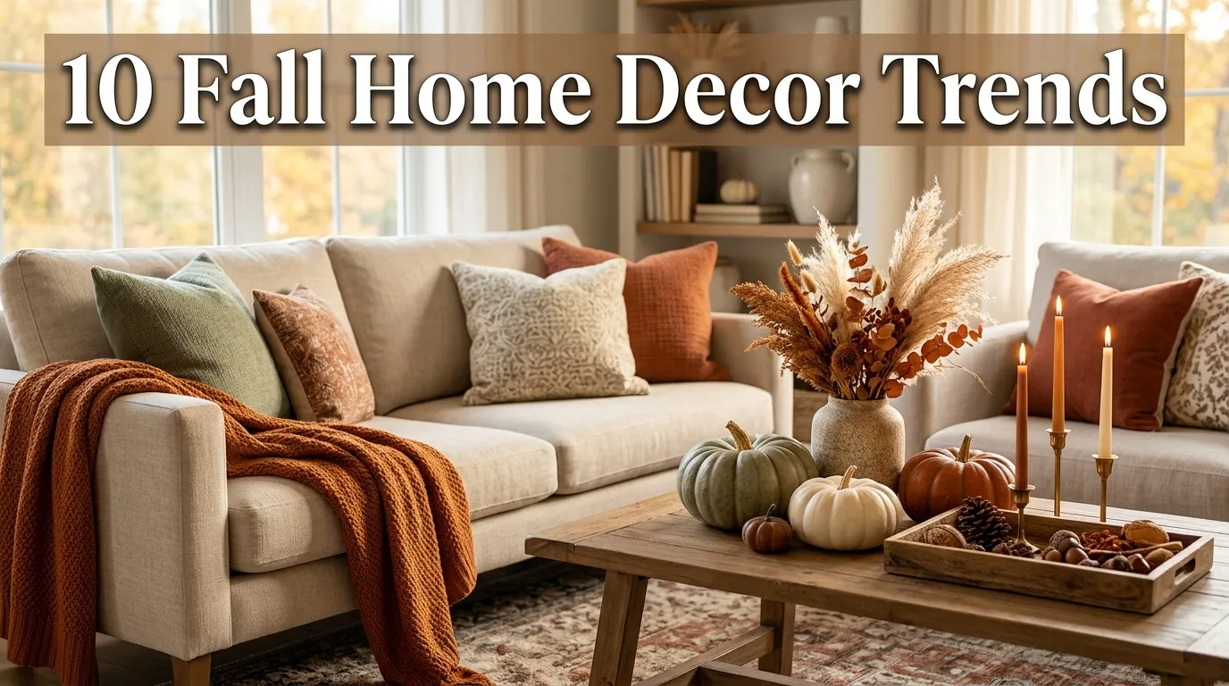 10 Fall Home Decor Trends