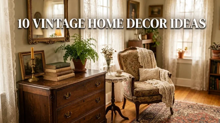 10 Vintage Home Decor Ideas