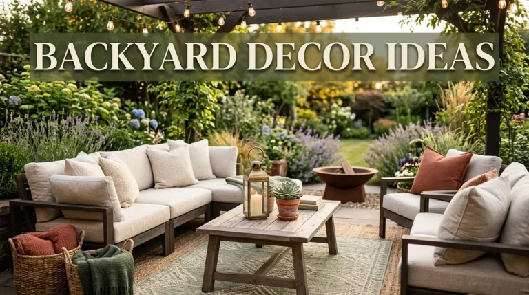 10 Backyard Decor Ideas