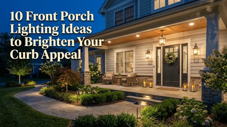 10 Front Porch Lighting Ideas to Brighten Your Curb Appeal