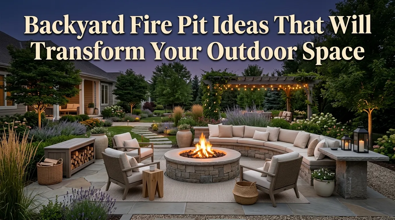 10 Backyard Fire Pit Ideas That Will Transform Your Outdoor Space