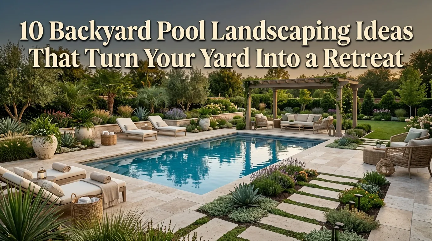 Backyard Pool Landscaping Ideas That Turn Your Yard Into a Retreat