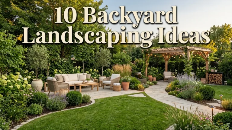 10 Backyard Landscaping Ideas