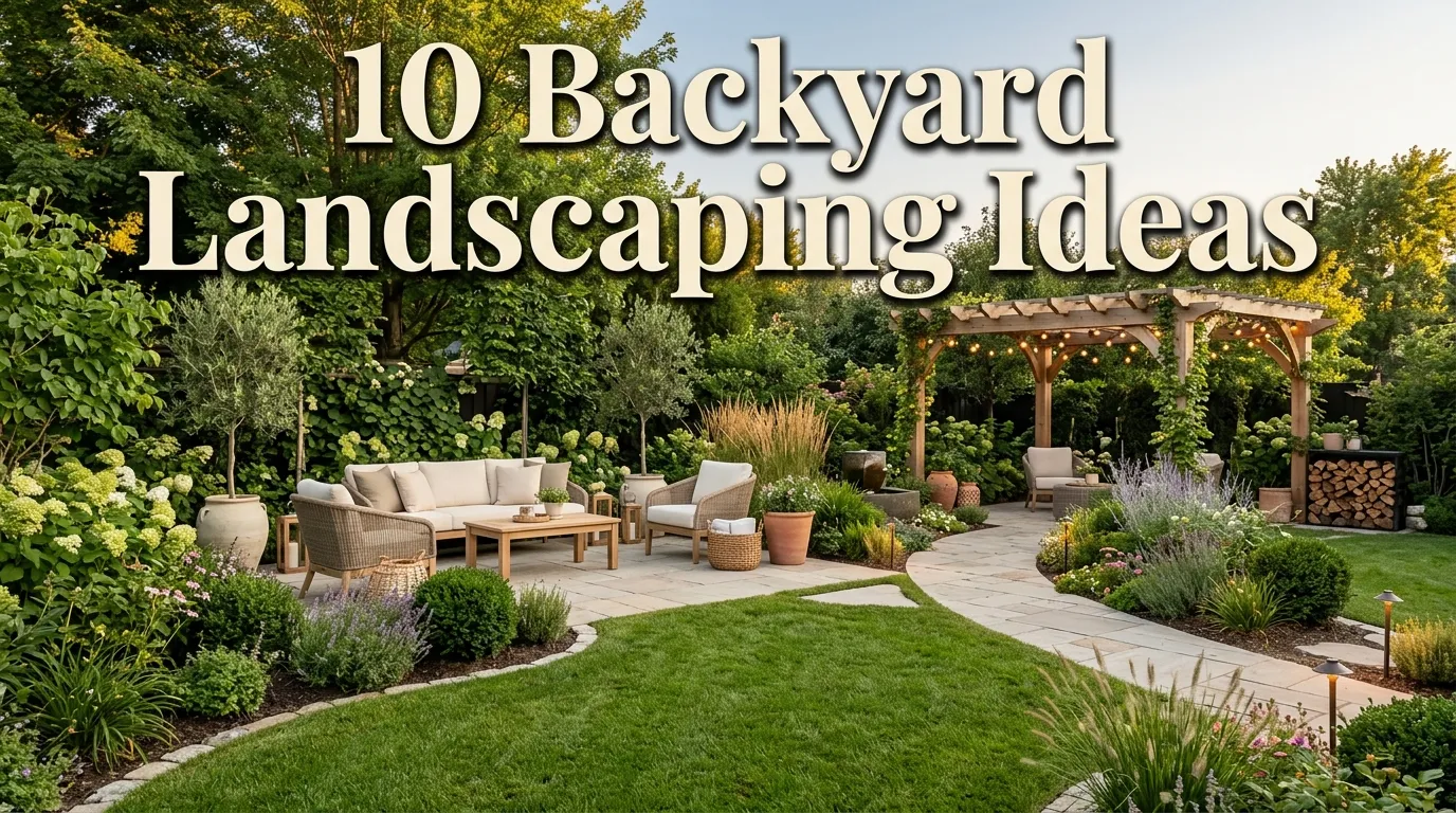 10 Backyard Landscaping Ideas