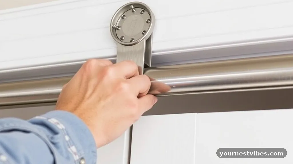 Adjusting the Top Pivot Bracket - How to Fix Bi-Fold Closet Doors That Keep Slipping Off the Top Track